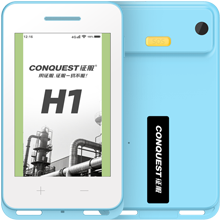 智能定位工牌，CONQUEST征服H1北斗人員定位工卡。